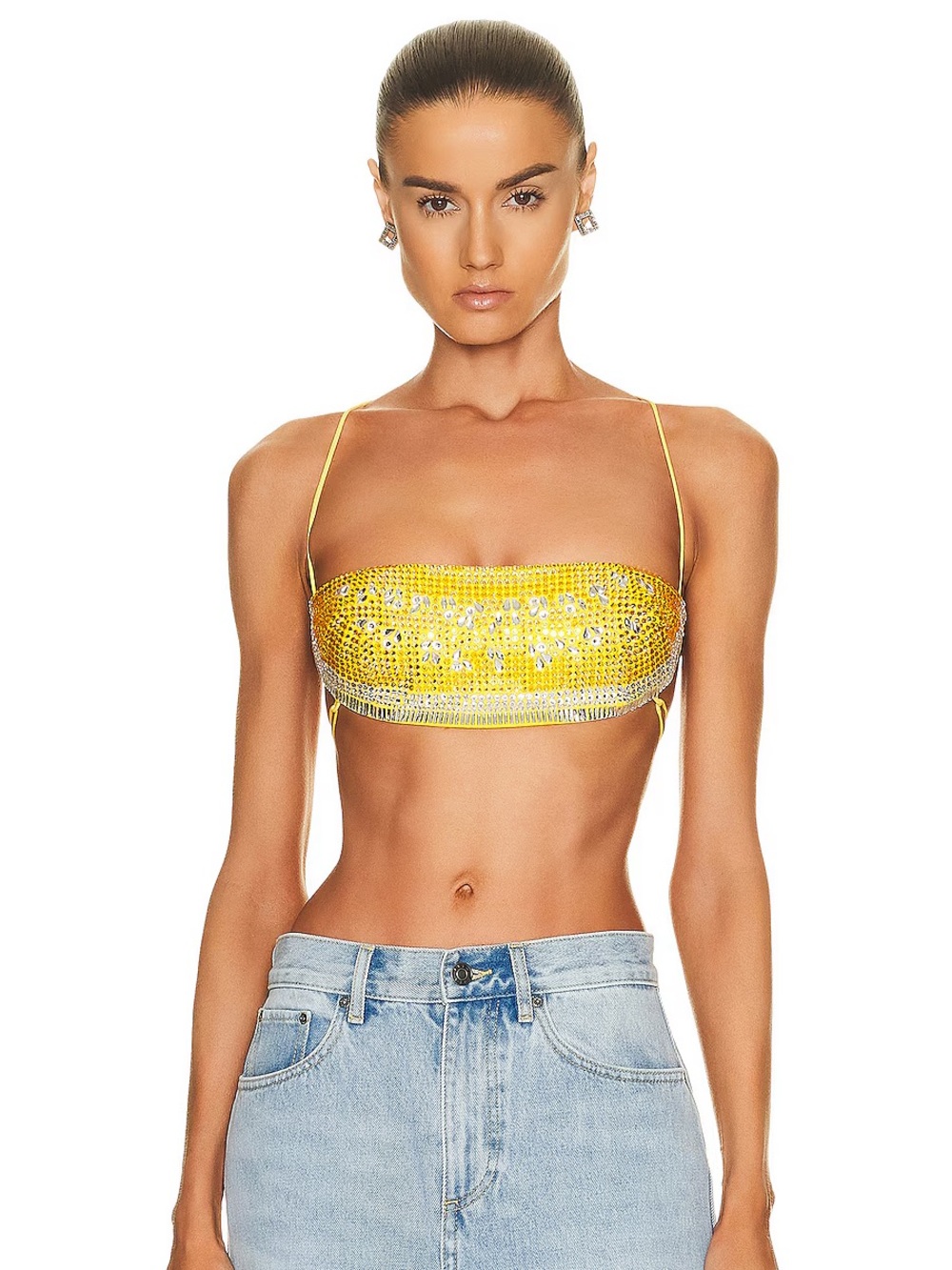 A R E A - Crystal watermelon bandeau